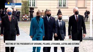 Presidents of Ukraine, Poland, Lithuania, Latvia and Estonia signed a common declaration