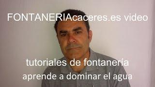 tutoriales de fontanería , aprende a dominar el agua