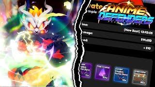 DREAM Team Vs Anime Defenders Infinite Update 4.5!