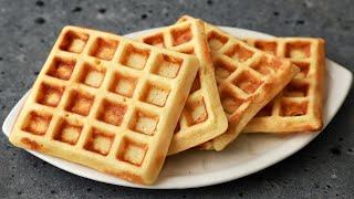 WAFFLES with cottage cheese - the best recipe!