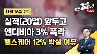 [김현석의 월스트리트나우-11월16일] 헬스케어 12% 박살난 이유