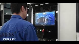 KRRASS IPG 4000W Fiber Laser Cutting Machine Price for Sale 4kw CNC Laser Machine Manufacturers