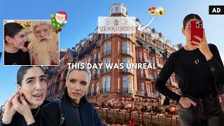 CHRISTMAS AT CLARIDGES & A SPONTANEOUS NIGHT OUT  | Lily Pebbles