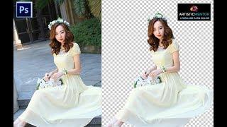 How to remove background in Photoshop CS6 in just 1 minute | Photoshop Tutorials