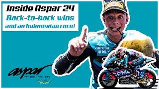 Inside Aspar - Back-to-back wins and an Indonesian coco!