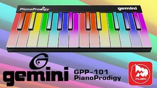 Миди-клавиатура GEMINI GPP-101 PianoProdigy || Все клавиши с RGB-подсветкой