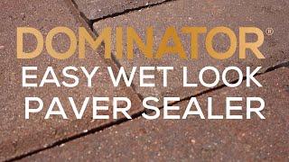 Easy Water Based Wet Look Paver Sealer