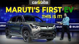 Maruti's first EV -- this is IT! | Suzuki E-Vitara Interior, Features, Battery Details