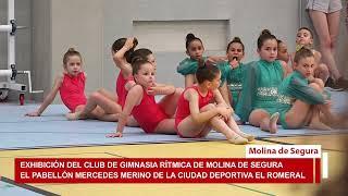 Exhibición del Club de Gimnasia Rítmica de Molina de Segura