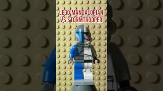 Lego Star Wars Mandalorian VS Stormtrooper #lego #legostarwars