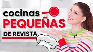 COCINAS PEQUEÑAS pero de REVISTA | Decoracion de Interiores  | Miriam Mimesis