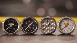 JEGS 1.5" Fuel Pressure Gauges With Kenny Wallace