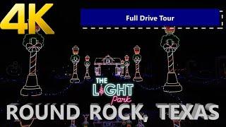 "Doesn't Do it Justice" The Light Park, Round Rock, TX 4K Driving Tour #christmaslights2024 #texas