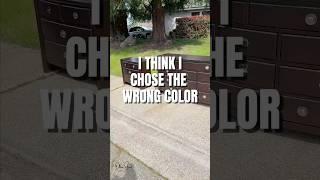 I chose the WRONG color - now what?