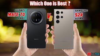  Duel High Tech!! Huawei Mate 70 Pro+ Vs Samsung S24 Ultra Off in a Smartphone Showdown!