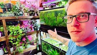 Houseplant TOUR - Crazy Plant Lady Meets Weird Aquarium Guy