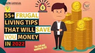 55 Frugal Living Tips To Save thousands in 2022. Money tips to save thousands in 2022.