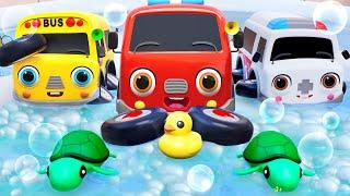 Baby Bath Time Fun Song | Funny Video For Toddlers | Nursery Rhymes & Kids Songs - Baby Car Songs TV