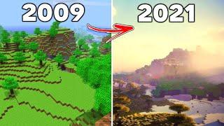 The Evolution of Minecraft Graphics...