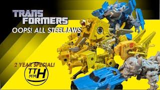 TTMMH 2 Year Special!  OOPS All Steeljaws! Epic review! (stop motion)