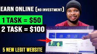 5 Websites to EARN MONEY DAILY in Just 24 HOURS with PHONE (How To Make Money Online in Nigeria)