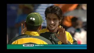 Muhammad Amir Five Wickets one over