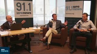 Jeff Johnson and Tim Pawlenty debate at MPR