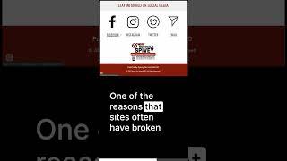 Don't forget to set your site's social media profile links