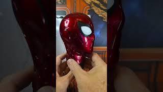 Quick review of the assembled Fanhome Iron Spider Model Kit Head