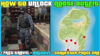 How To Unlock NOOSE OUTFIT In GTA 5 Online! + How To Fast Travel