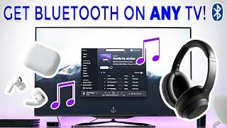 How To Add Bluetooth Sound On ANY TV Easily With A Bluetooth Receiver!