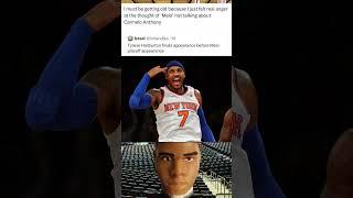 I must be getting old bcuz I just felt real anger at the thot of 'Melo' not meaning #CarmeloAnthony