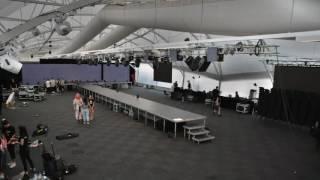 Rodd Richards Presents - Timelapse of set-up for Toni & Guy Culture Shock 2016