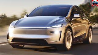 2025 Tesla Model Y Juniper FIRST LOOK: Sleeker, Smarter, and More Efficient | REVEALED