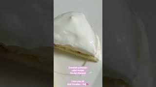 Swedish princess cake