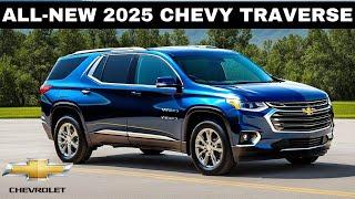 2025 Chevy Traverse - The Best Upcoming Suv!