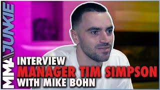 Manager Tim Simpson on Conor McGregor's 'Big Return,' Israel Adesanya's Plans, Other Clients