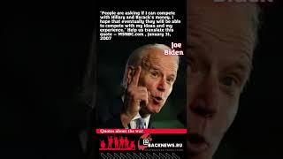 Joseph Biden is an American politician, a member of the Democratic Party, the 47th Vice President of