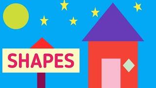 Shapes name with puzzle game | English Educational Video | My teacher