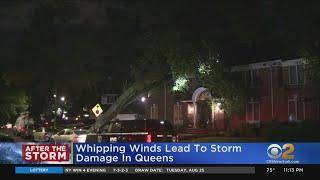 Whipping Winds Lead To Storm Damage In Queens