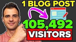 How to Write a Blog Post (for Beginners 2022) & Get 100,000 Visitors