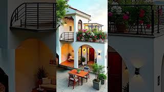 Beautiful Balcony & Entryway Decor Ideas | Dream Home Exterior #smallhouse #dreamhome #architecture
