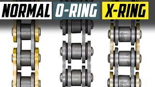 O-Ring vs X-Ring vs “Normal” Motorcycle Chains | What’s The Difference?