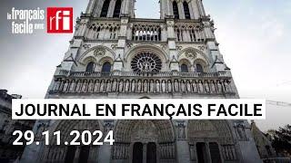 Notre-Dame de Paris fin prête | Journal • Français Facile - RFI