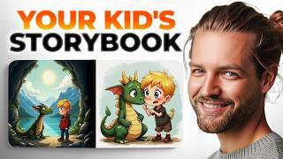 How To Make STORY BOOK of YOUR KIDS [For FREE]