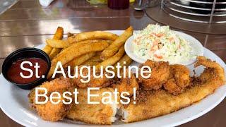 Discover the BEST EATS in Saint Augustine FL