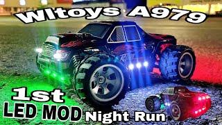 My First RC Car - Wltoys A979 Monster Truck Night Run