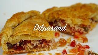 Dilpasand | Puff Pastry dessert | Indian puff pastry |