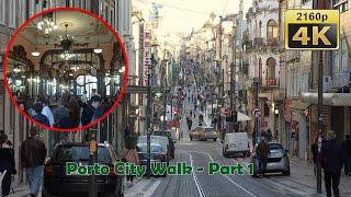 Porto, City Walk  Part1 – Portugal 4K Travel Channel