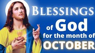 October blessings - Begin a new month with prayer